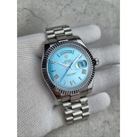 로** 데이데이트 아이스블루다이얼