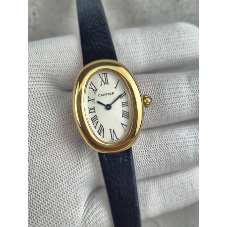 까*** 베누아 화이트다이얼로마 골드